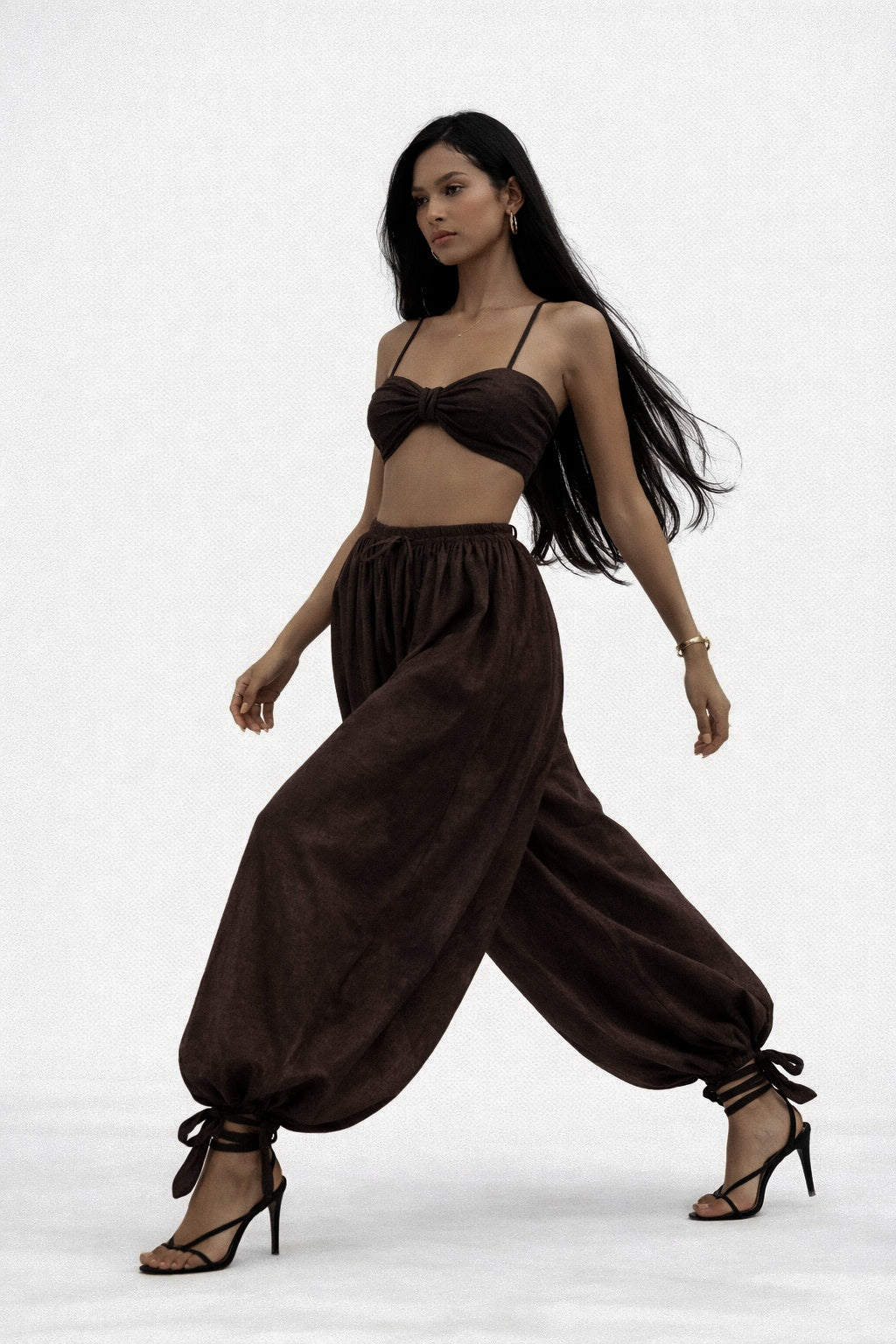 Wide-leg pants "Alladin" (part of the set)