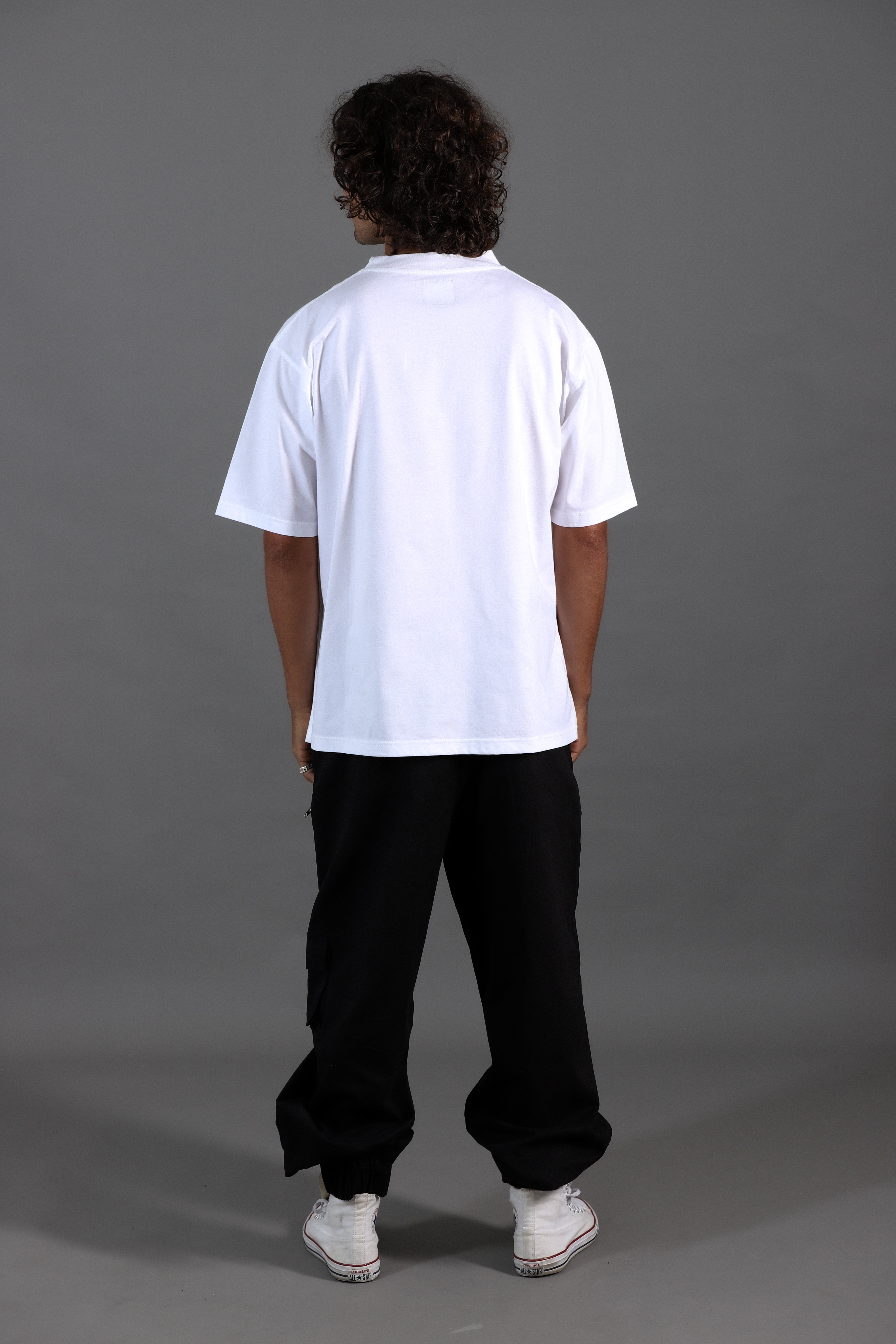 High Neck OVERSIZED Unisex T-shirt - MUTU Brand