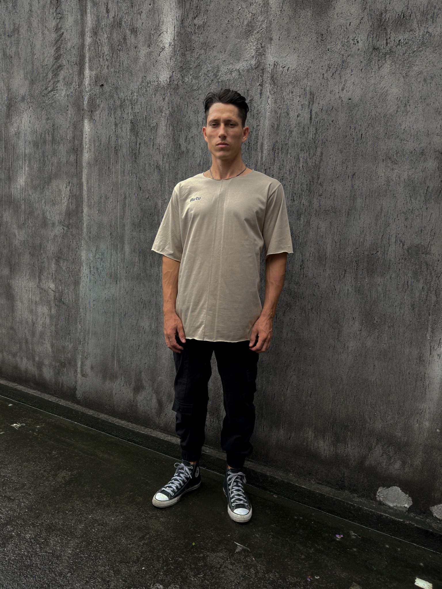 Wide Neck OVERSIZED Unisex T-Shirt - MUTU Brand