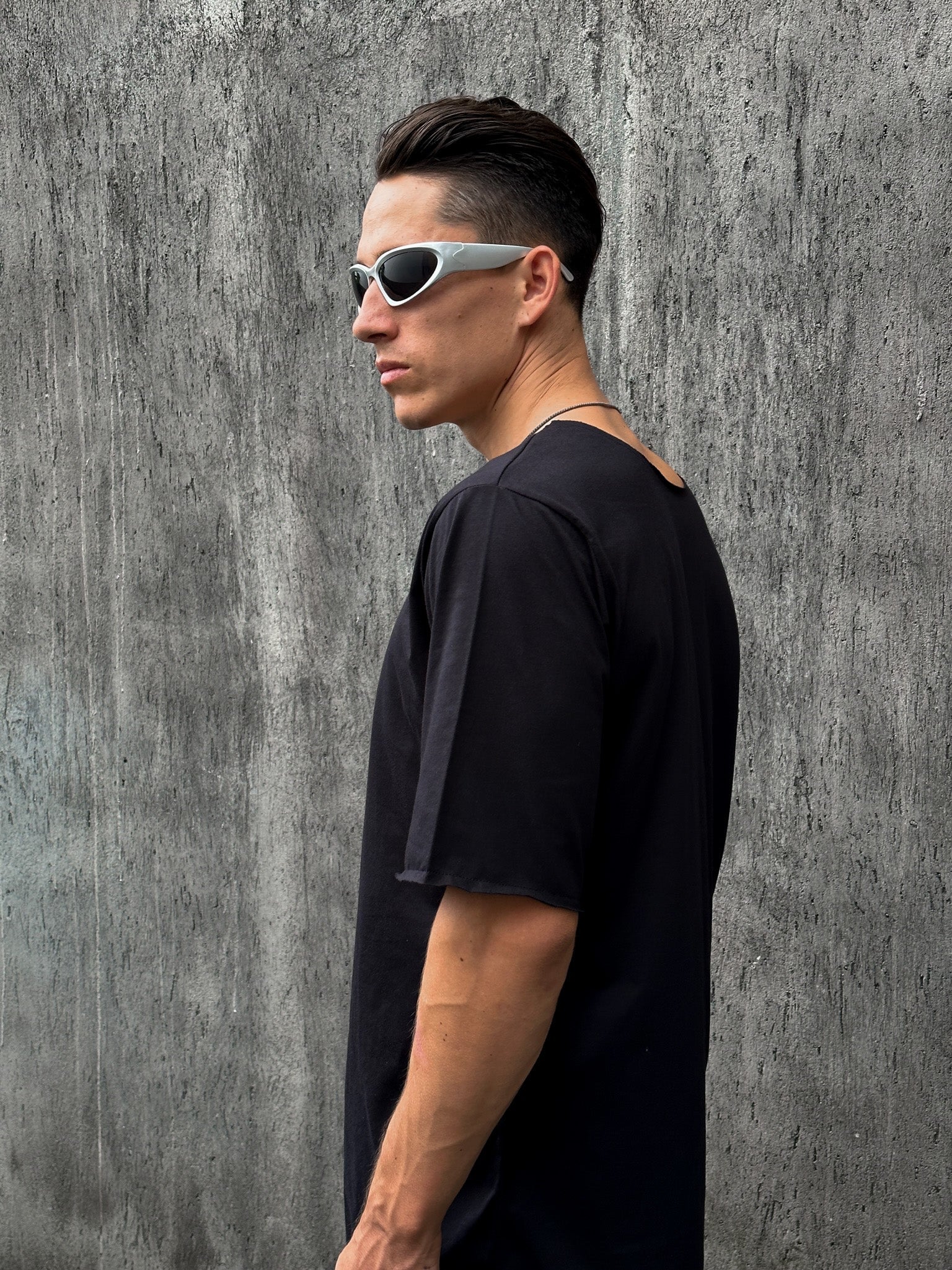 Wide Neck OVERSIZED Unisex T-Shirt - MUTU Brand