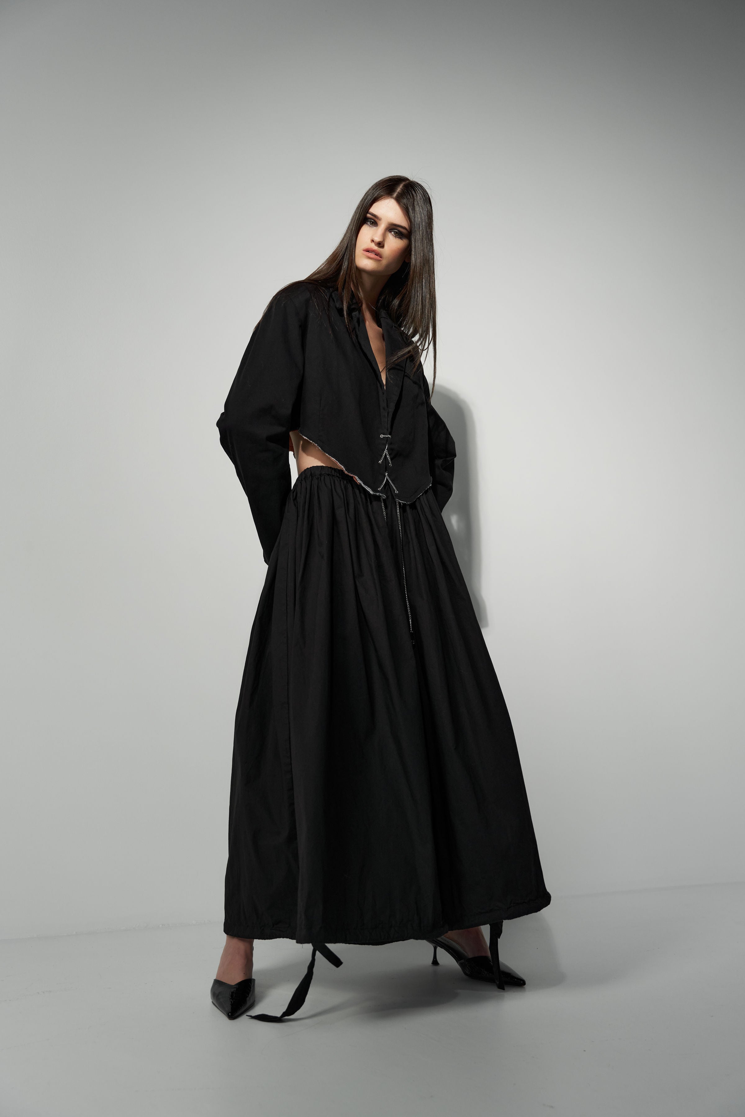 Wide-leg pants "Alladin" (part of the set)