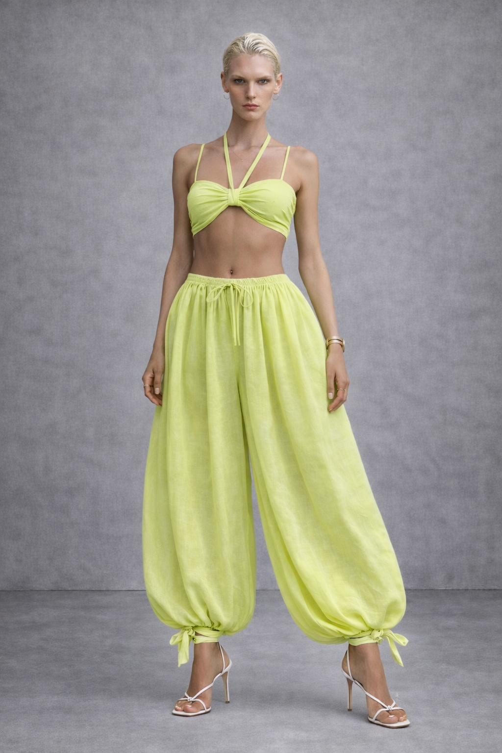 Wide-leg pants  "Alladin" (part of the set)