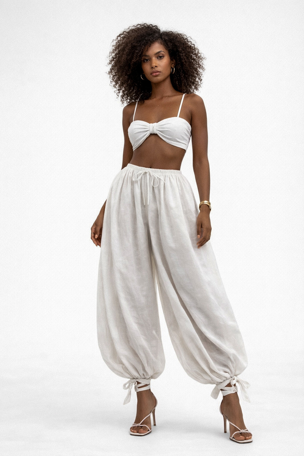 Wide-leg pants  "Alladin" (part of the set)