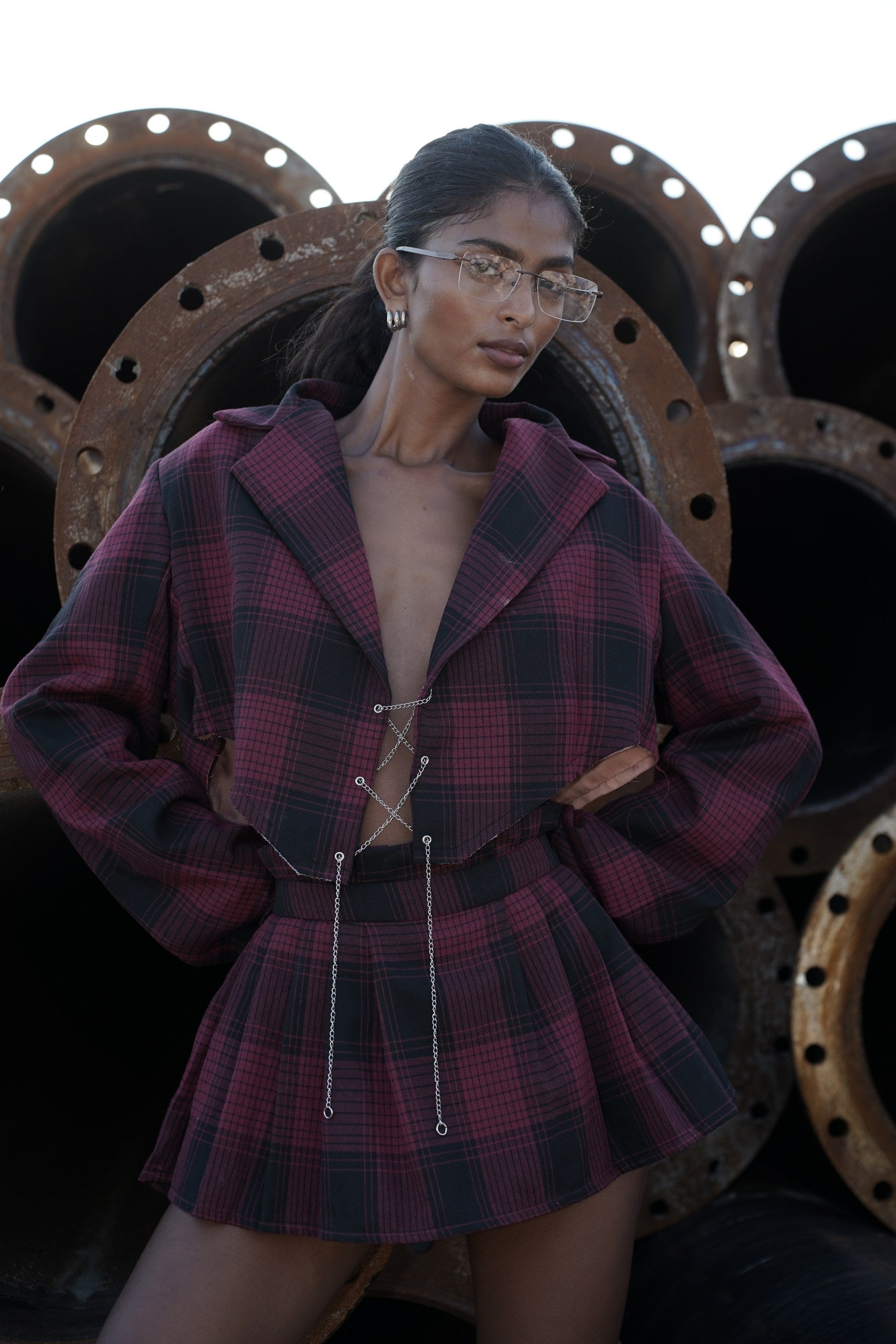 Crop Jacket "Cheeky" part of set