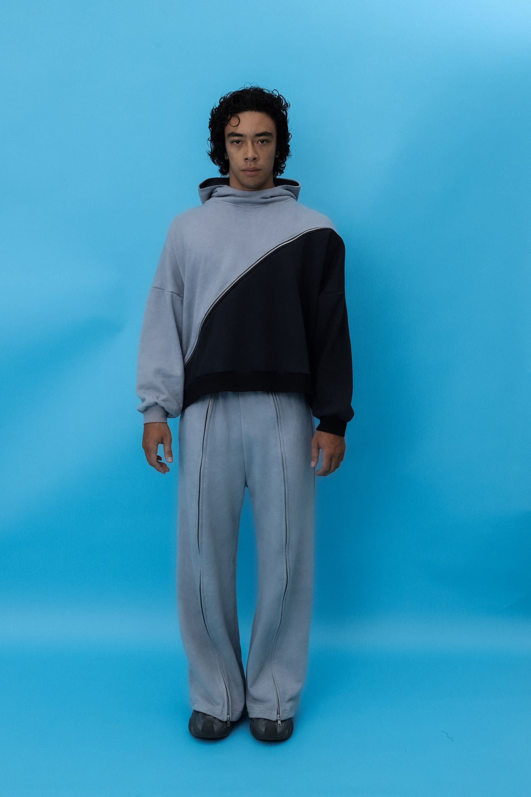 Oversized Hoodie & Wide-Leg Pants – Unisex Set