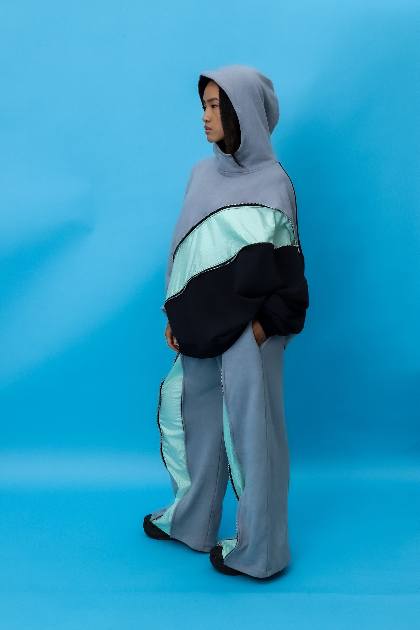 Oversized Hoodie & Wide-Leg Pants – Unisex Set
