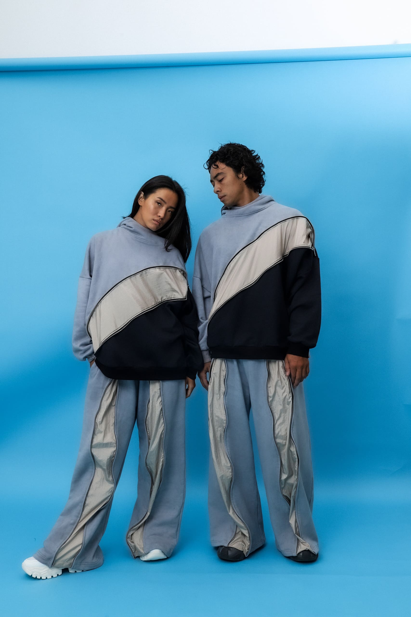 Oversized Hoodie & Wide-Leg Pants – Unisex Set