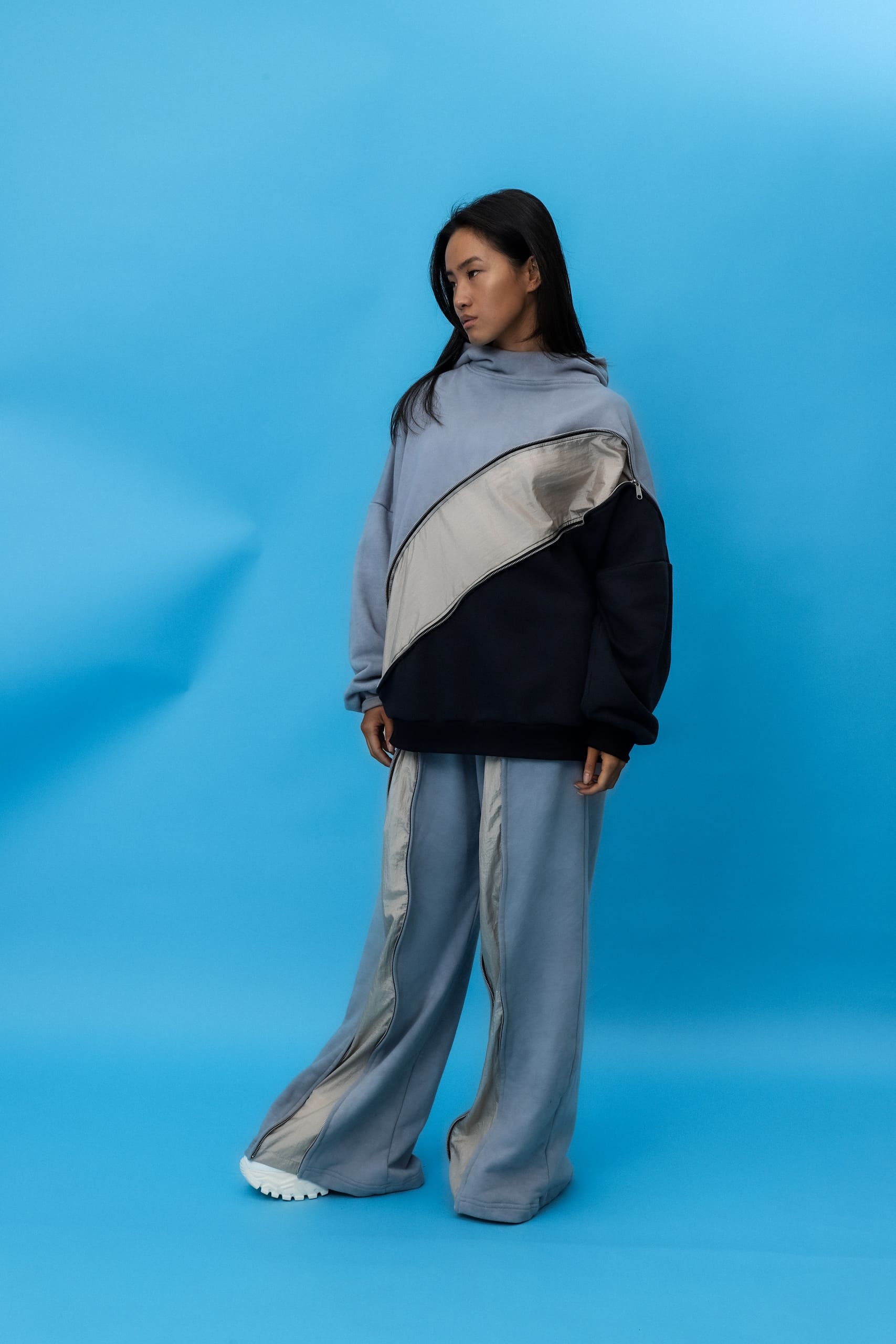 Oversized Hoodie & Wide-Leg Pants – Unisex Set