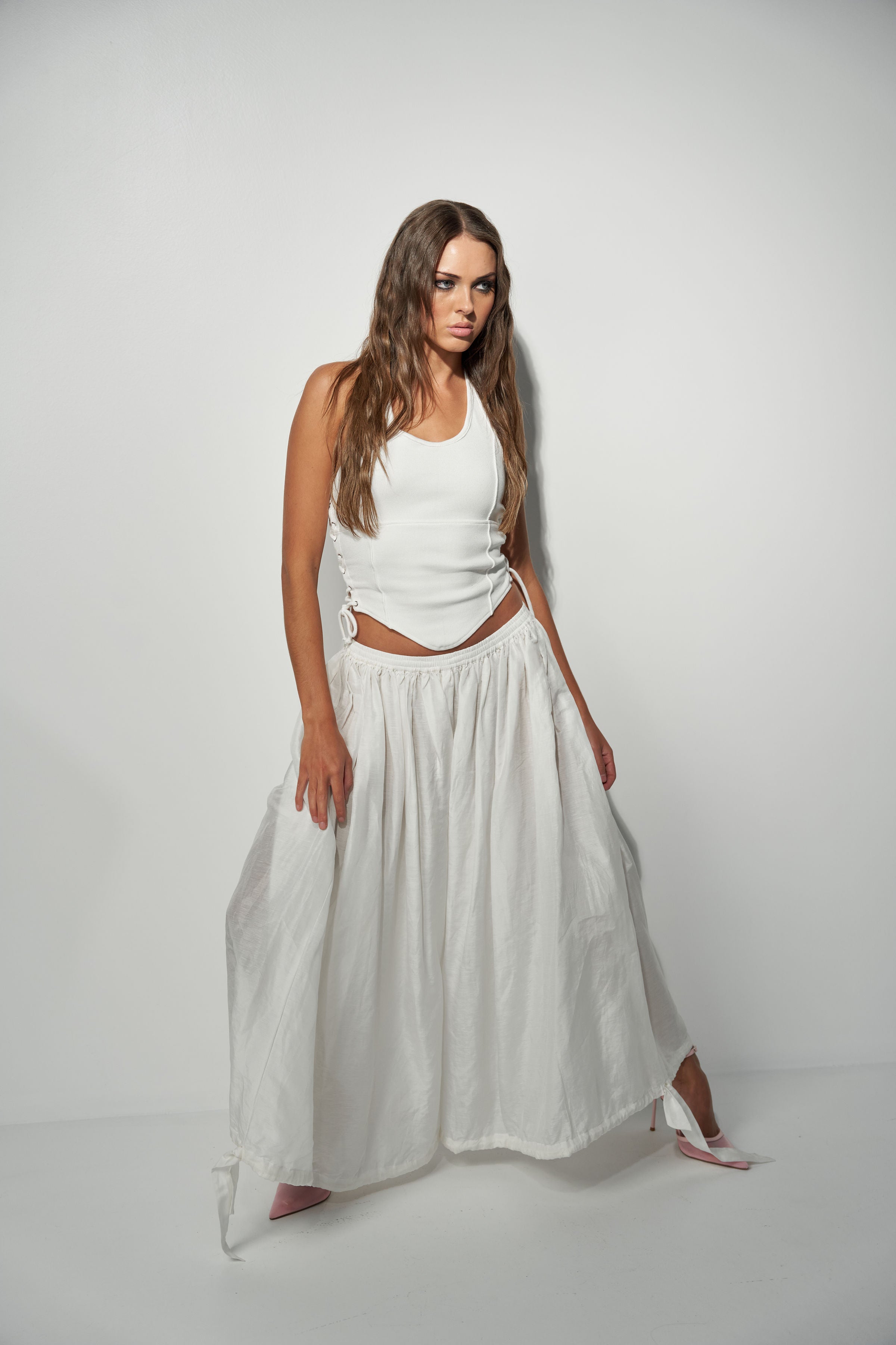 Wide-leg pants  "Alladin" (part of the set)