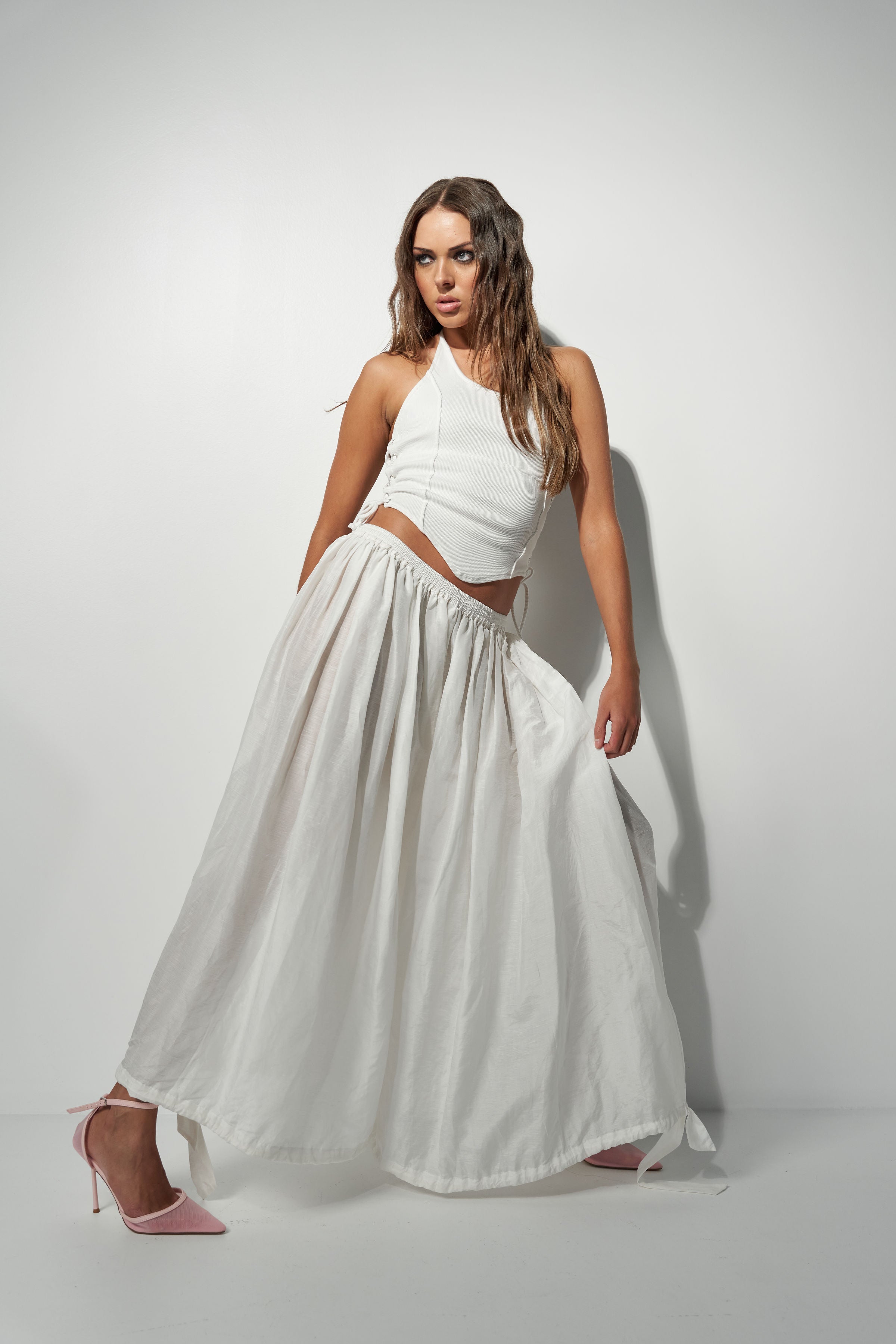 Wide-leg pants  "Alladin" (part of the set)