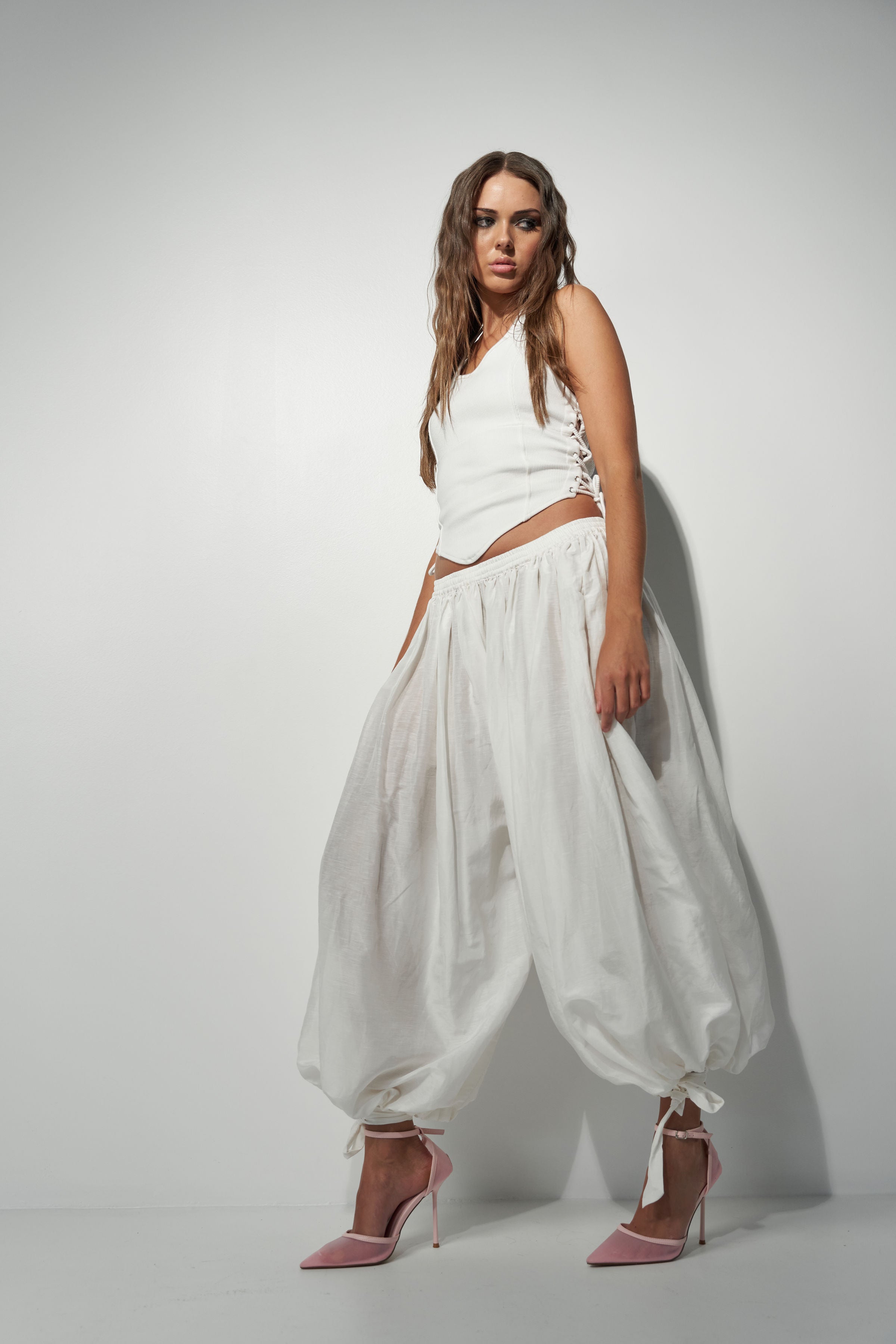 Wide-leg pants  "Alladin" (part of the set)